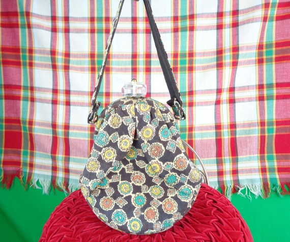 Vintage Womens Girls Accessorie Box Purse Handbag… - image 2