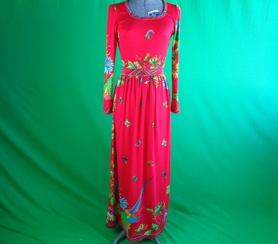 Vintage Retro Maurice Clothing Long Maxi Jersey D… - image 5