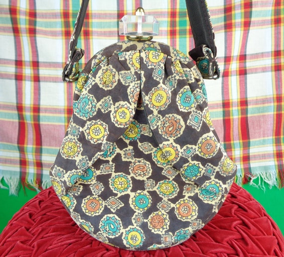 Vintage Womens Girls Accessorie Box Purse Handbag… - image 1
