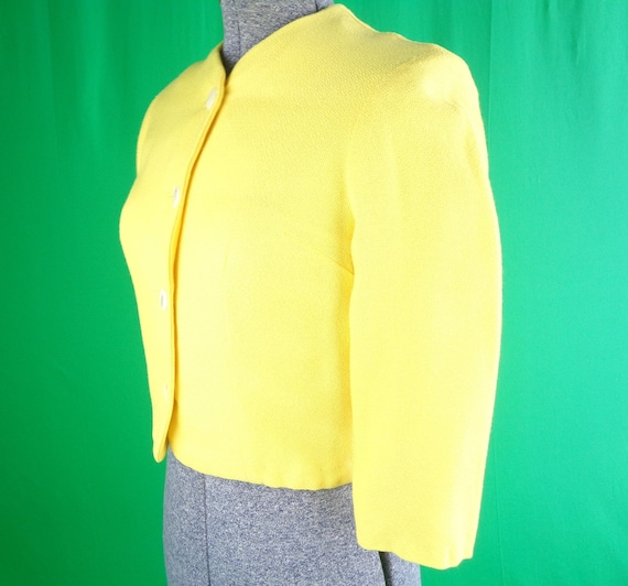 Womens Girls Clothing Dress Suit Jacket Yellow 19… - image 1