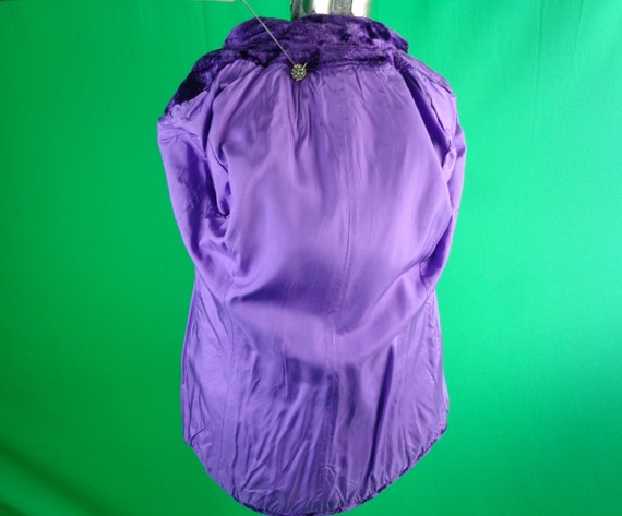 Womens Girl Clothing Purple Crush Velvet Suit Bla… - image 9