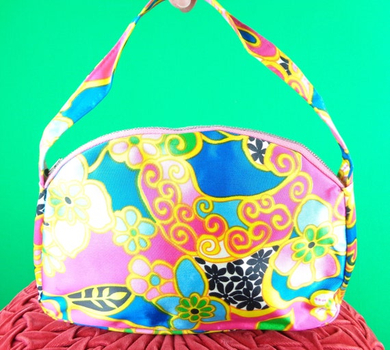 Womens Girls Accessorie Pink Yellow Blue Green Fl… - image 1