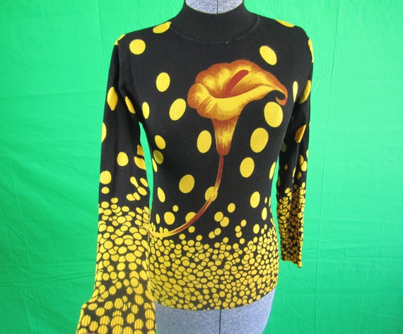 Vintage Retro Clothing Pullover Sweater Top Blous… - image 6