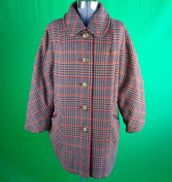 Vintage Retro Clothing Penguin Pea Coat Jacket 19… - image 1