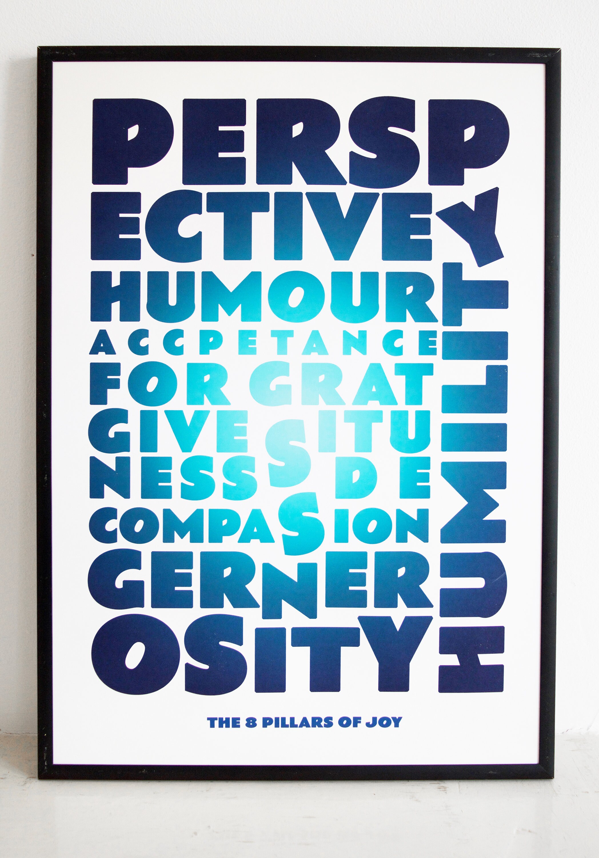 The 8 Pillars of Joy Etsy UK