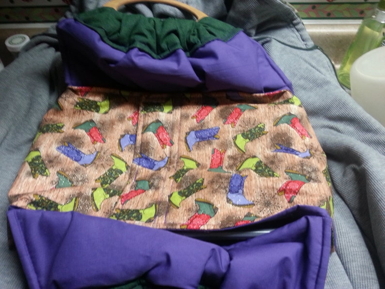Cowboy Boots Casserole Carrier