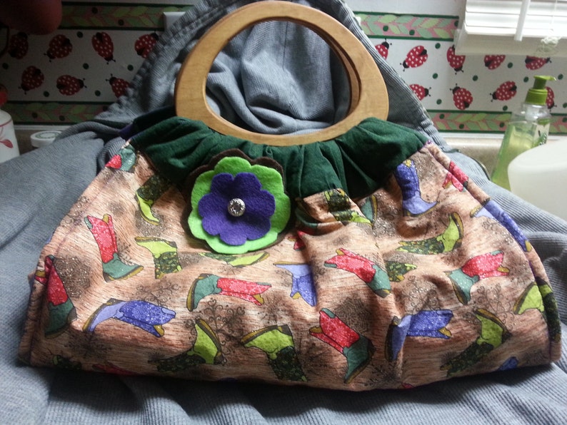 Cowboy Boots Casserole Carrier