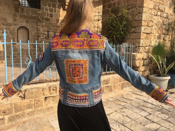 Tribal Denim Jacket-