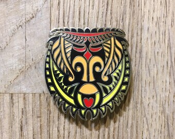 Rainforest Tiki Hard Enamel Logo Pin