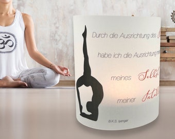 Yoga-Licht DIY B.K.S. Iyengar Durch die Ausrichtung meines Körpers