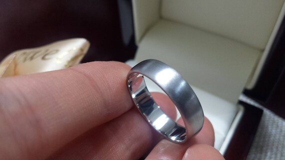 6mm Matte Comfort Fit Wedding Ring Brilliant Earth