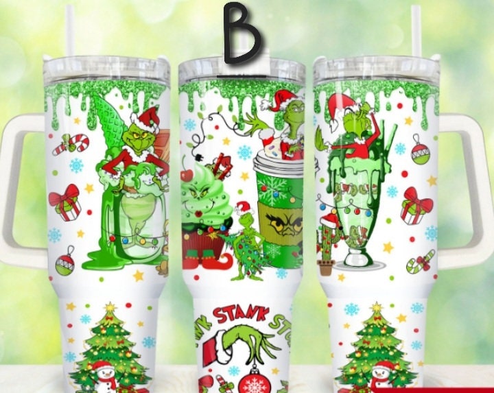 How The Grinch Stole Christmas Tumbler Thats It Im Not Going Grinchmas 40Oz  Stanley Cup Christmas Gift Christmas Movie 40 Oz Stainless Steel Tumblers  With Handle - Laughinks