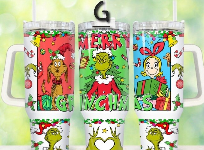 Funny Grinch Christmas Stanley 40oz Tumbler With Handle - The best gifts  are made with Love