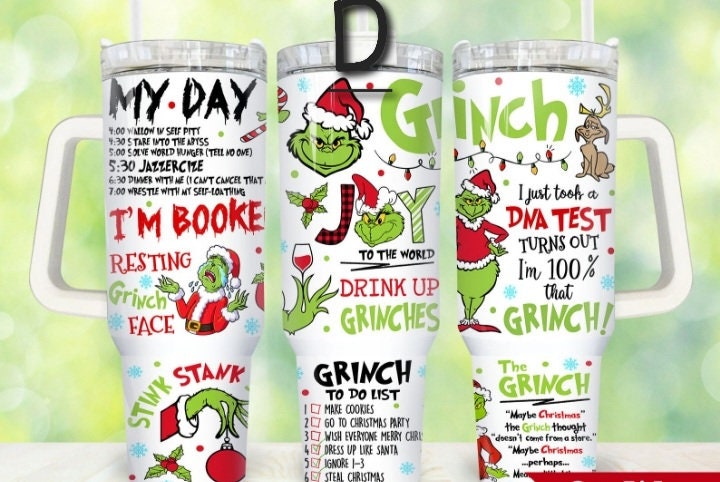 How The Grinch Stole Christmas Tumbler Thats It Im Not Going Grinchmas 40Oz Stanley  Cup Christmas Gift Christmas Movie 40 Oz Stainless Steel Tumblers With  Handle - Laughinks