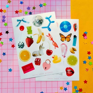 PNG Scrapbooking Sticker Sheet | png stickers, scrapbooking stickers, bujo stickers, junk journal stickers, deco stickers, kpop stickers