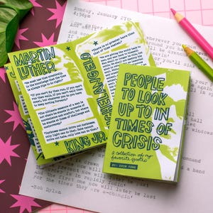 People To Look Up To In Times of Crisis | Mini Zine