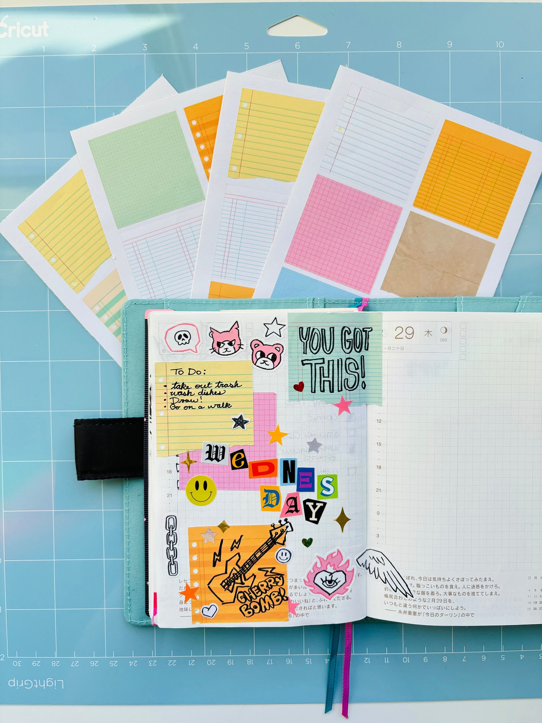 Vintage Paper Stickers | Journal, Planner Stickers, Pack of 4 - Etsy
