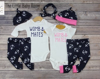 preemie twin outfits