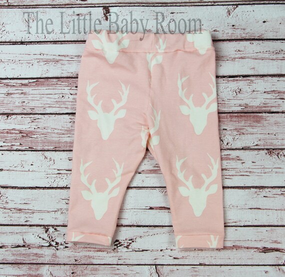 Baby Girl Leggings deer Leggings infant Deer Pants leggings baby