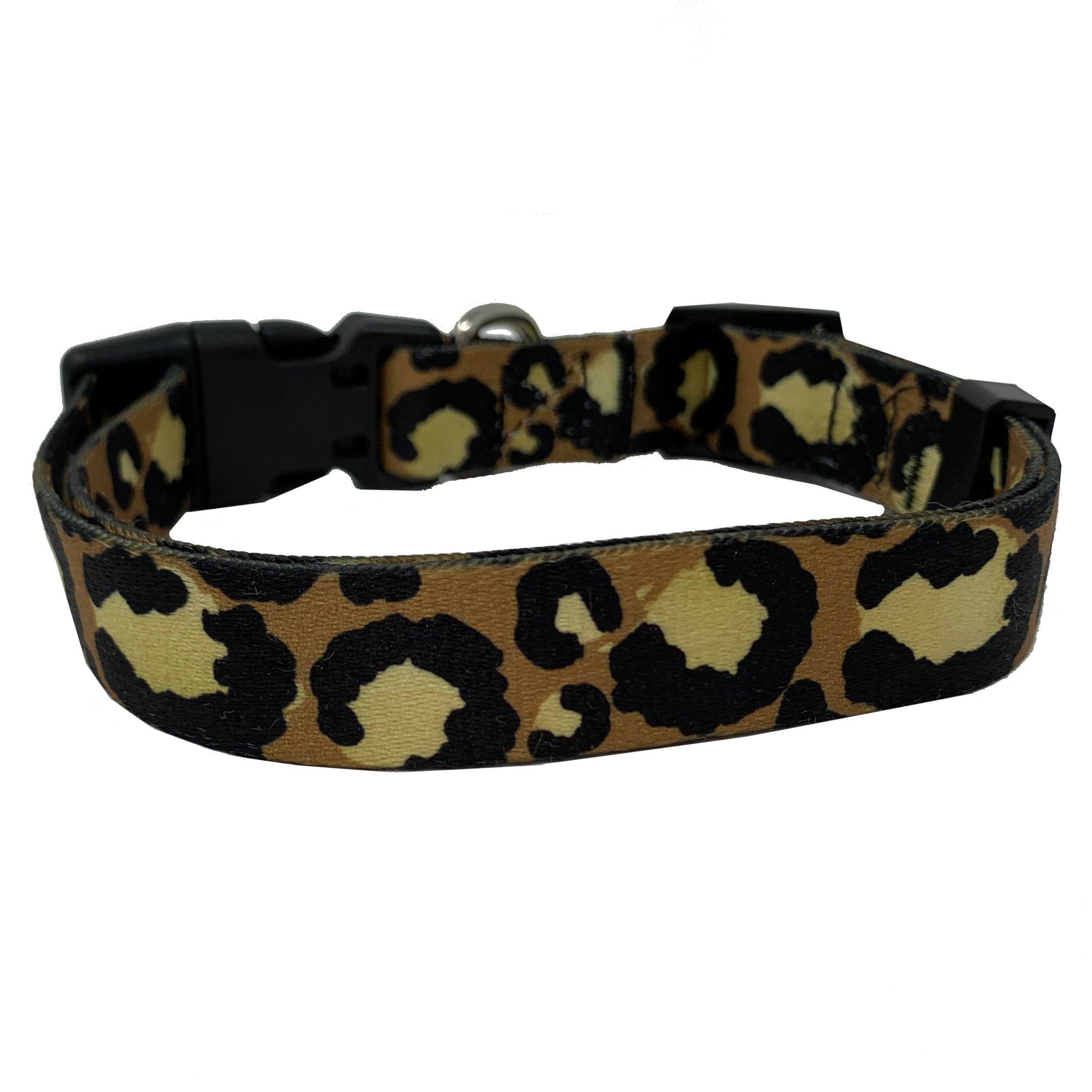 Leopard Print Dog Collar for Small Medium and Large Dogs. Etsy