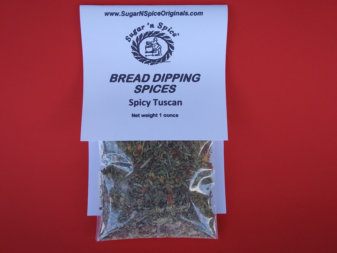 BREAD DIPPING SPICES Add Olive Oil to Spices and Dip Your Favorite