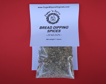 25 BREAD DIPPING SPICES - Flavor choice Italian, Tuscan or Spicy Tuscan -Add olive oil - Co worker gift, Fundraiser, Thank you gift, Bridal