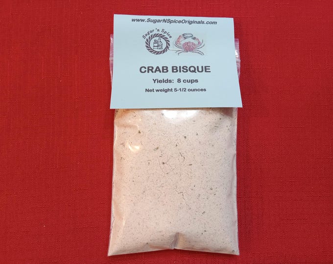 Crab/Lobster Bisque - Makes 8 cups - Add milk or half and half, seafood and butter - Add crab, lobster, shrimp, scallops - Great soup gift