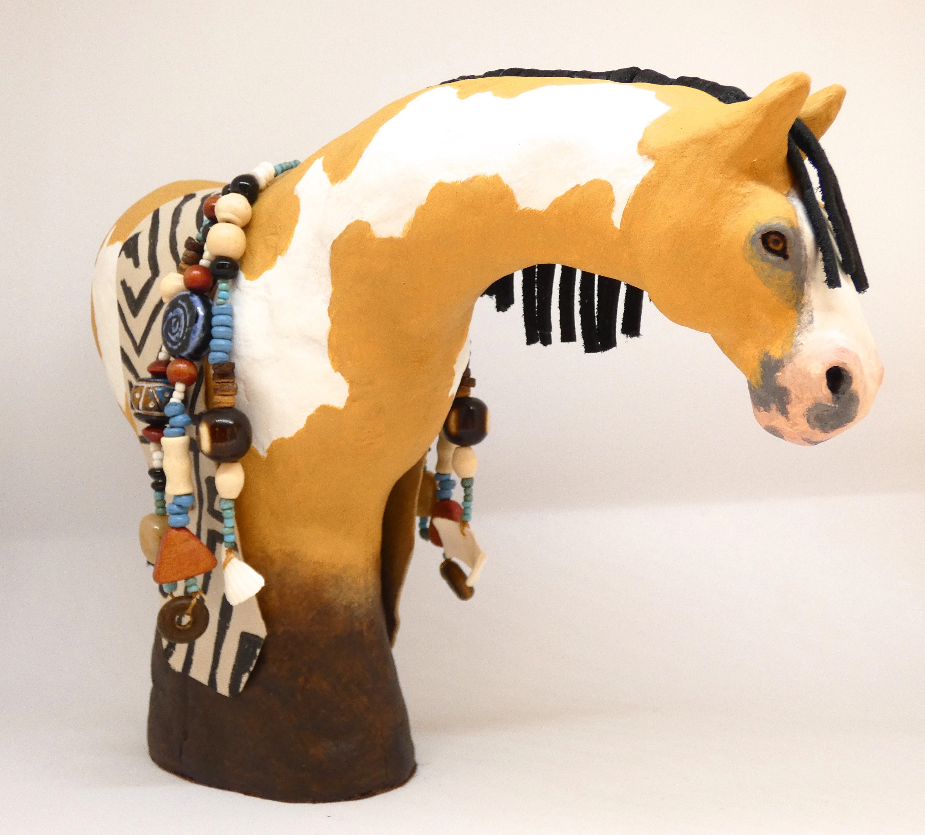 Spirit Horse Sculpture: Southwest Native American Inspired Art - Etsy