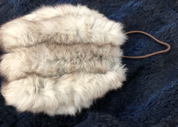 10 Norwegian Fox Fur Muff hand warmers Strap inside pocket - Etsy 日本