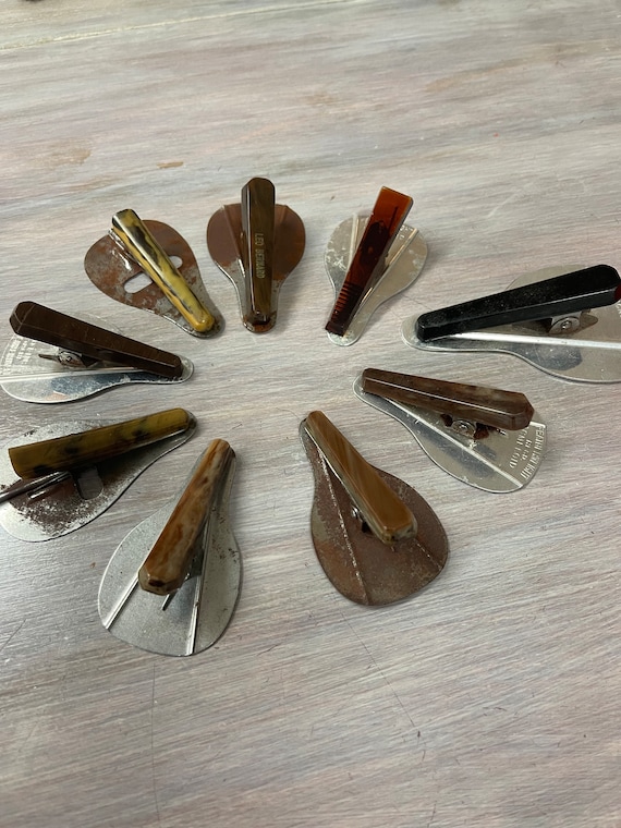 Fur collar clips discount