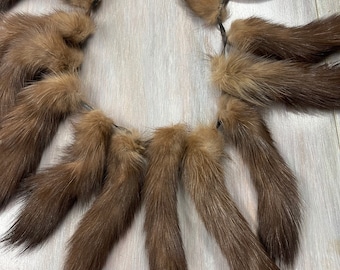 6 inch Genuine Russian Sable Fur Tail Craft