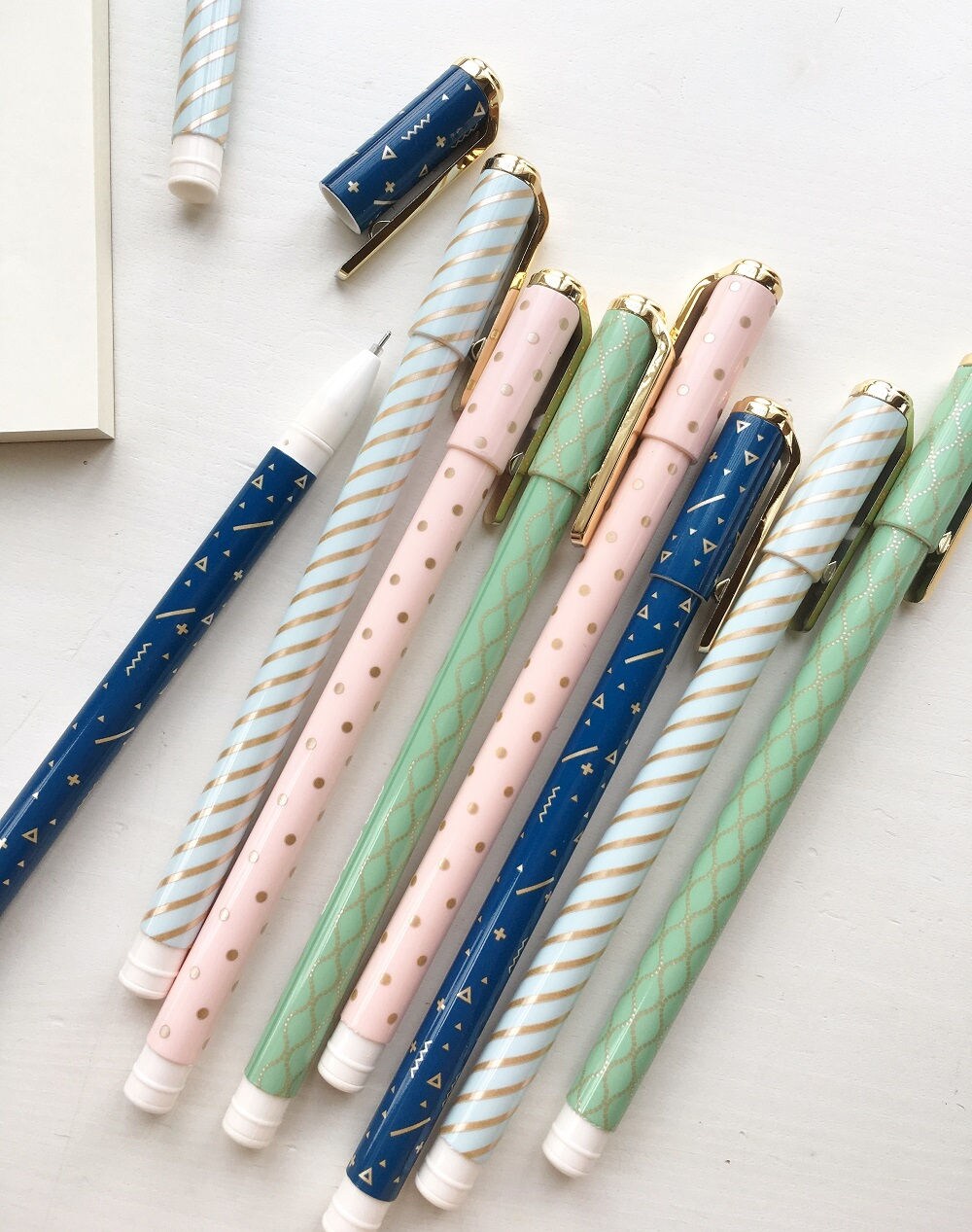 Pack of 4 Pastel Series Gel Ink Pens 0.5mm P2311 Etsy