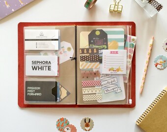 Traveler's Notebook A5 PVC Pouch & Card Holder