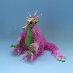 Coral Reef Fey. Art Doll. Completely handmade