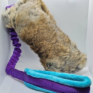 Tirador de piel de conejo