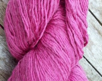 Wick Yarn, wool (merino)/Seide, plant coloring