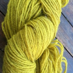 Sock yarn, 100% virgin wool KbT, plant dyed