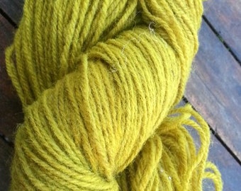 Sock yarn, 100% virgin wool KbT, plant dyed