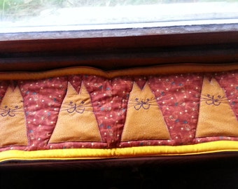 Cat pillow/cat bed for the window sill