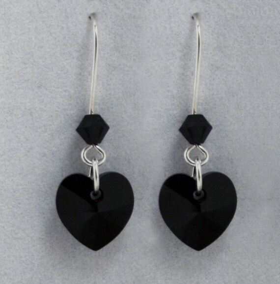 little black dress earrings Polka Dot Earrings, Black and White Earrings, Dangle Earrings, 50s Ret –  The Boutique by Sarah