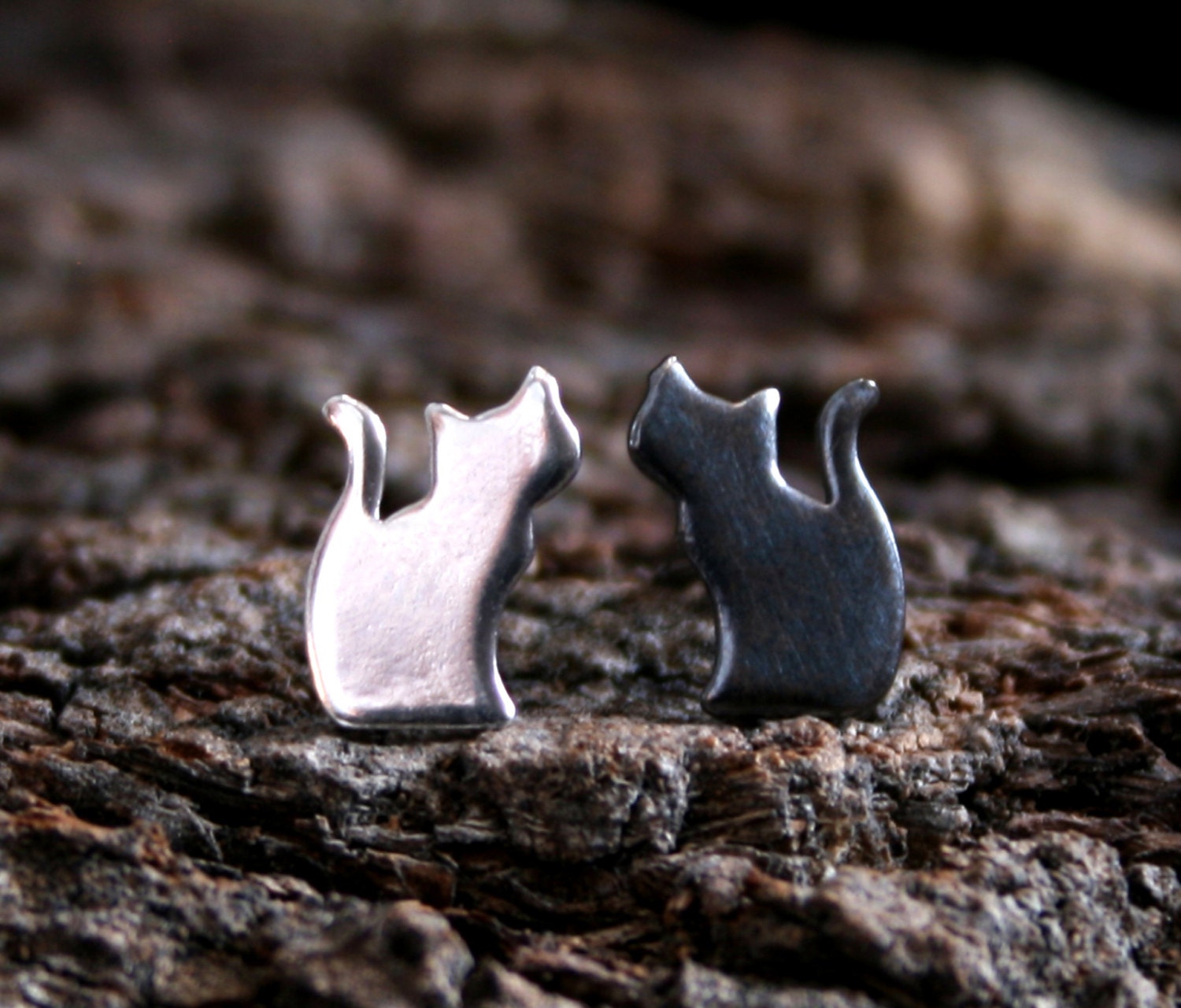 Dew Orecchini Pendenti Gatto In Argento Sterling 925, Modello 6046HP014, Regalo Per Natale O Compleanno