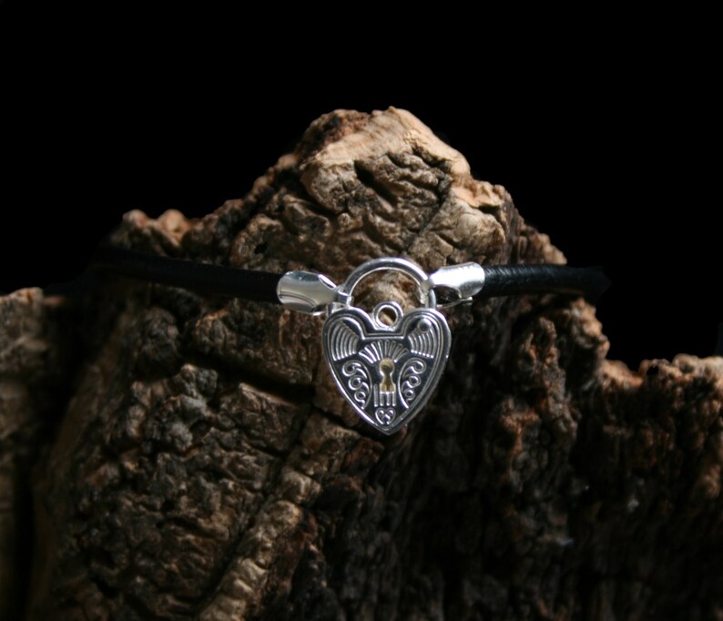 Permanently locking Slave bracelet. Sterling silver. Choose Etsy