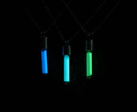 glow stick pendant