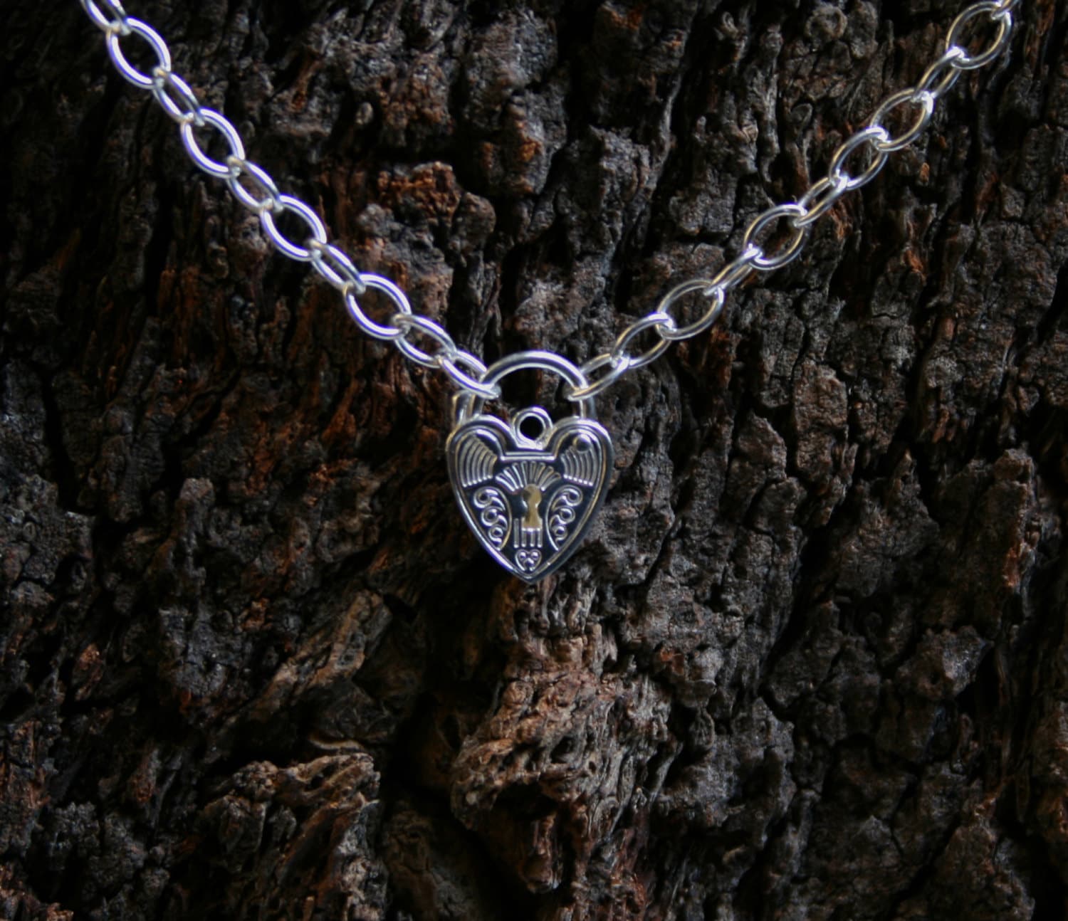 Discrete permanently locking Sterling silver Day Collar / Slave