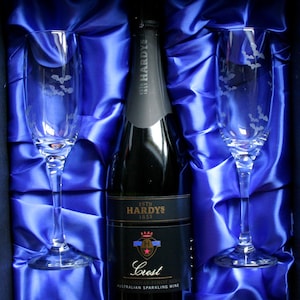 Simply Batty - Original design, acid etched, Bat design, Champagne glasses. As is, or personalized.