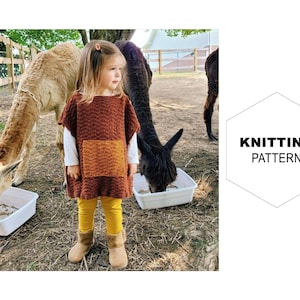 Gericho Poncho|Knitting Pattern|Knit Poncho Pattern|Poncho Pattern|Knit Poncho Kids|Poncho Knitting Pattern|Toddler Poncho|Knits For Kids|