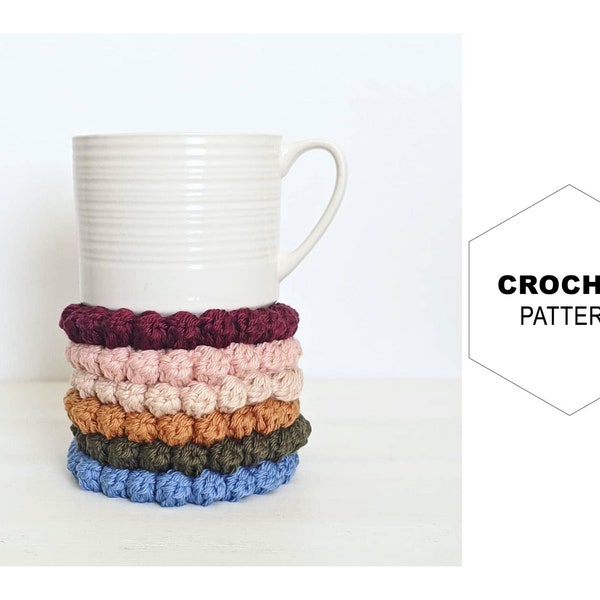 Mug Nest Coaster Pattern|Crochet Coaster Pattern|DIY Coaster|Coaster Pattern|Crochet Coaster Set|Easy Crochet Pattern|Boho Coasters