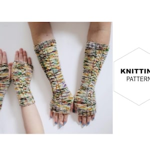 Featherington Fingerless Gloves Knitting Pattern|Knit Fingerless Gloves|Knitting Pattern|Arm Warmers|Wrist Warmers|Cabled Gloves|Knit Mitts