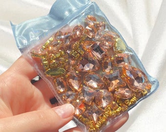 10pcs Tooth Gems Preciosa® Crystal Heart Lead Free Non Hotfix Designs  Foiled 3mm Rhinestones Flatbacks Austrian Crystals 