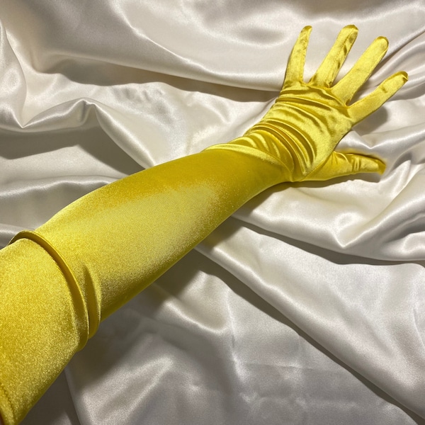 Yellow Gloves Etsy